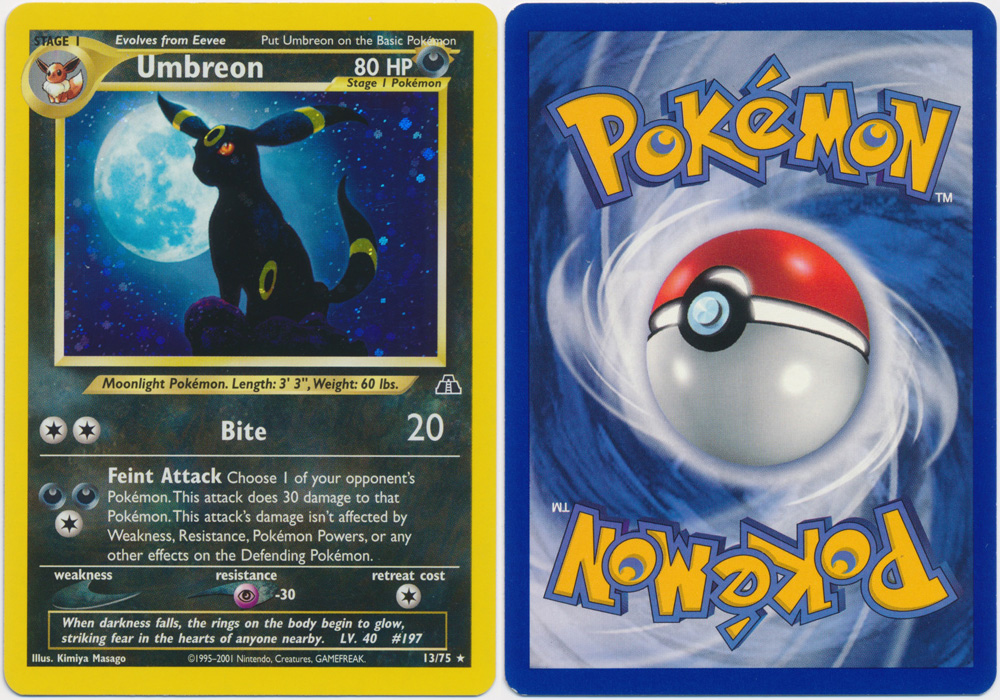 Unique image for Umbreon - 13/75