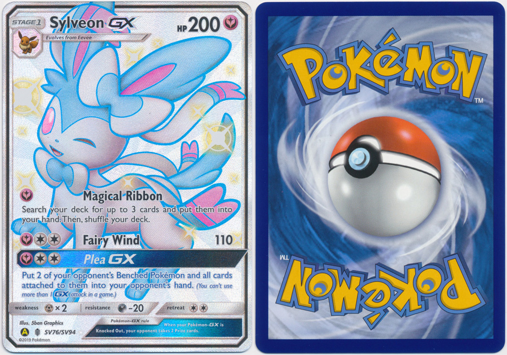 Unique image for Sylveon-GX (Shiny) - SV76/SV94