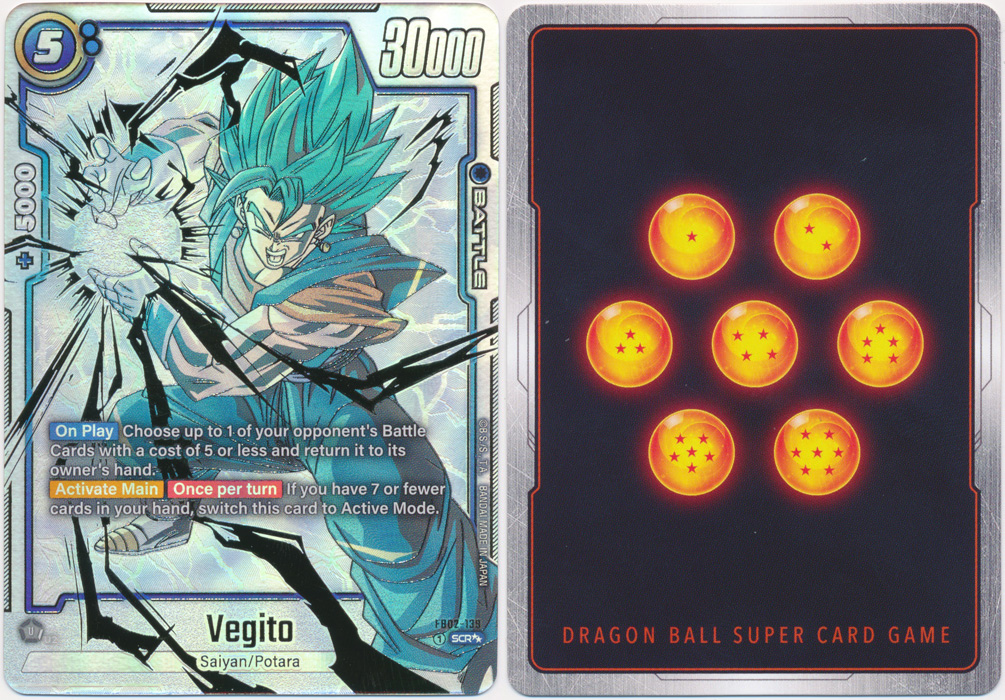 Unique image for Vegito (139) (Super Alt-Art)