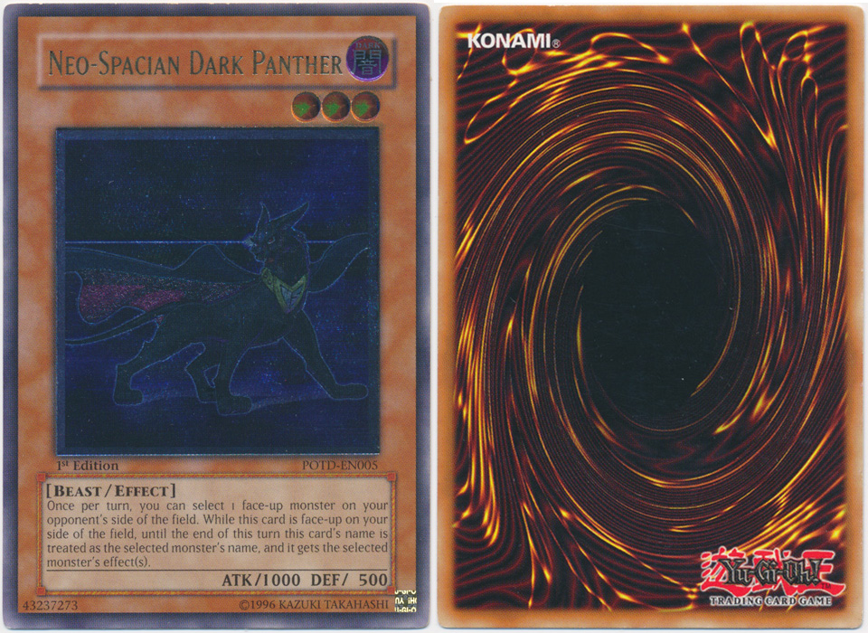 Unique image for Neo-Spacian Dark Panther (Ultimate Rare)