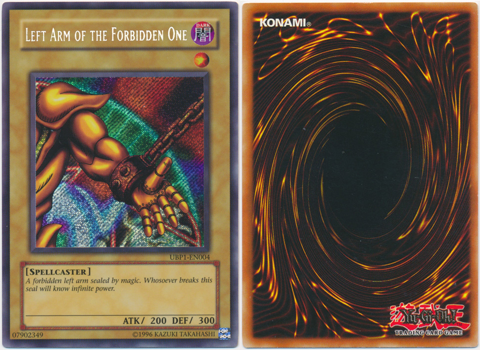 Unique image for Left Arm of the Forbidden One