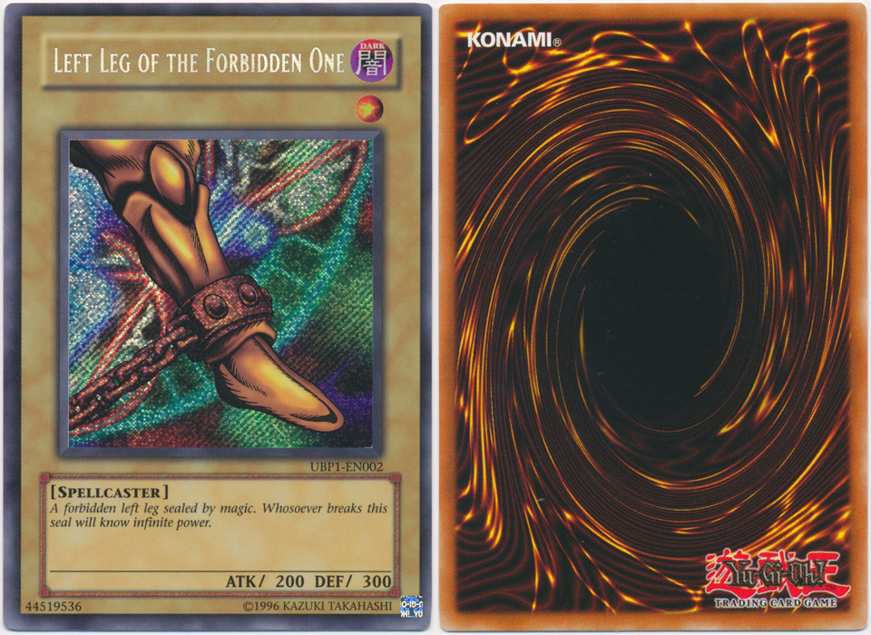 Unique image for Left Leg of the Forbidden One