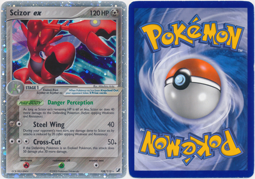 Unique image for Scizor ex - 108/115
