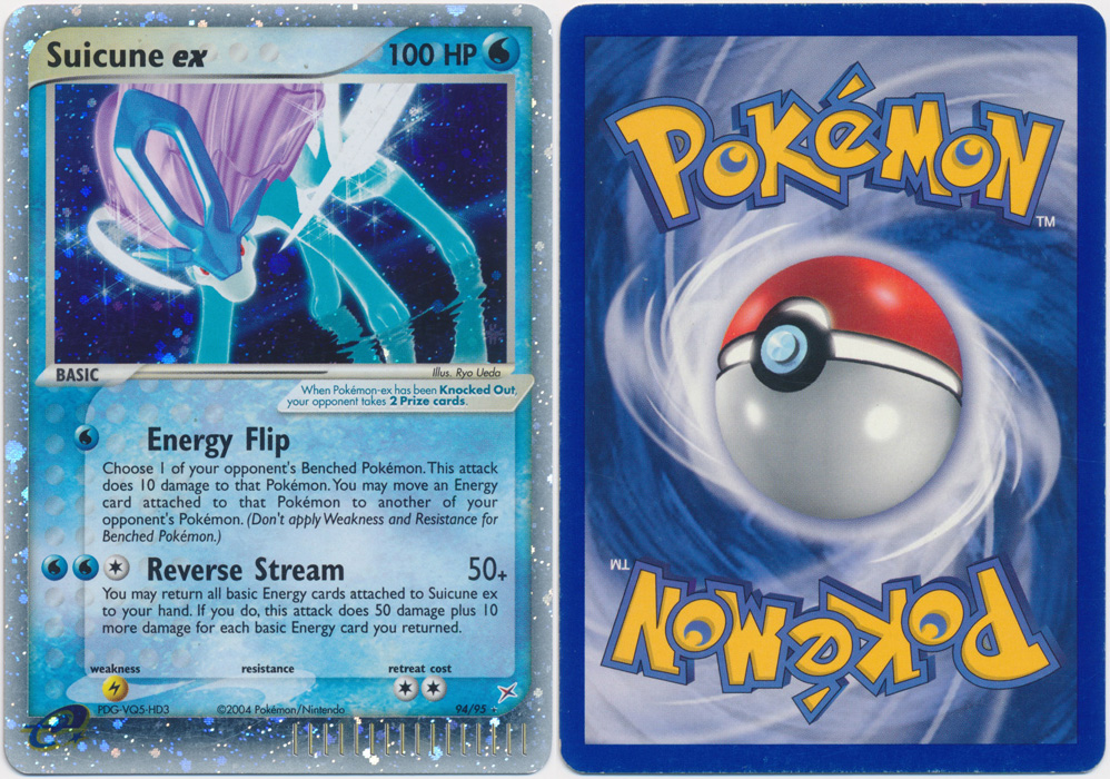 Unique image for Suicune ex - 94/95