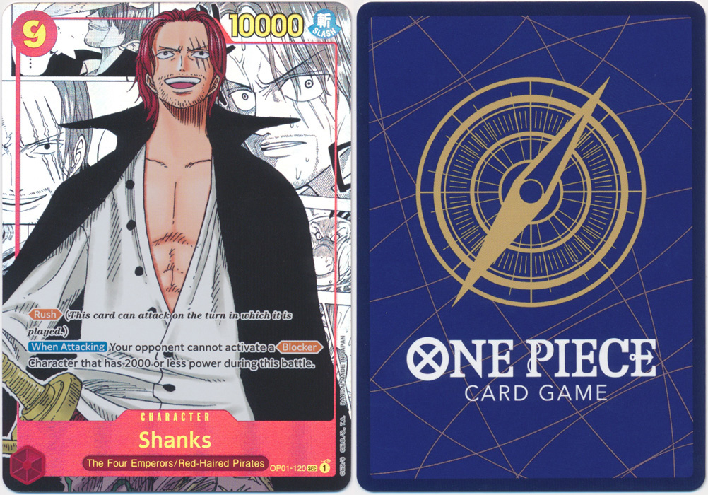 Unique image for Shanks (Parallel) (Alternate Art) (Manga)