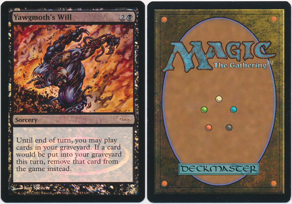 Unique image for Yawgmoth's Will