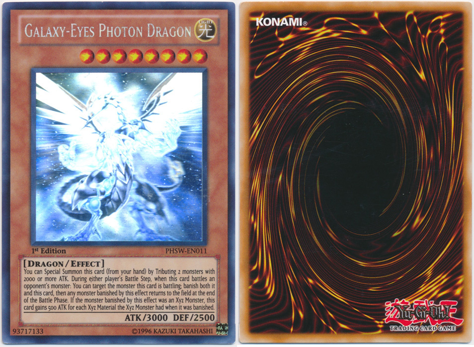 Unique image for Galaxy-Eyes Photon Dragon (Ghost Rare)