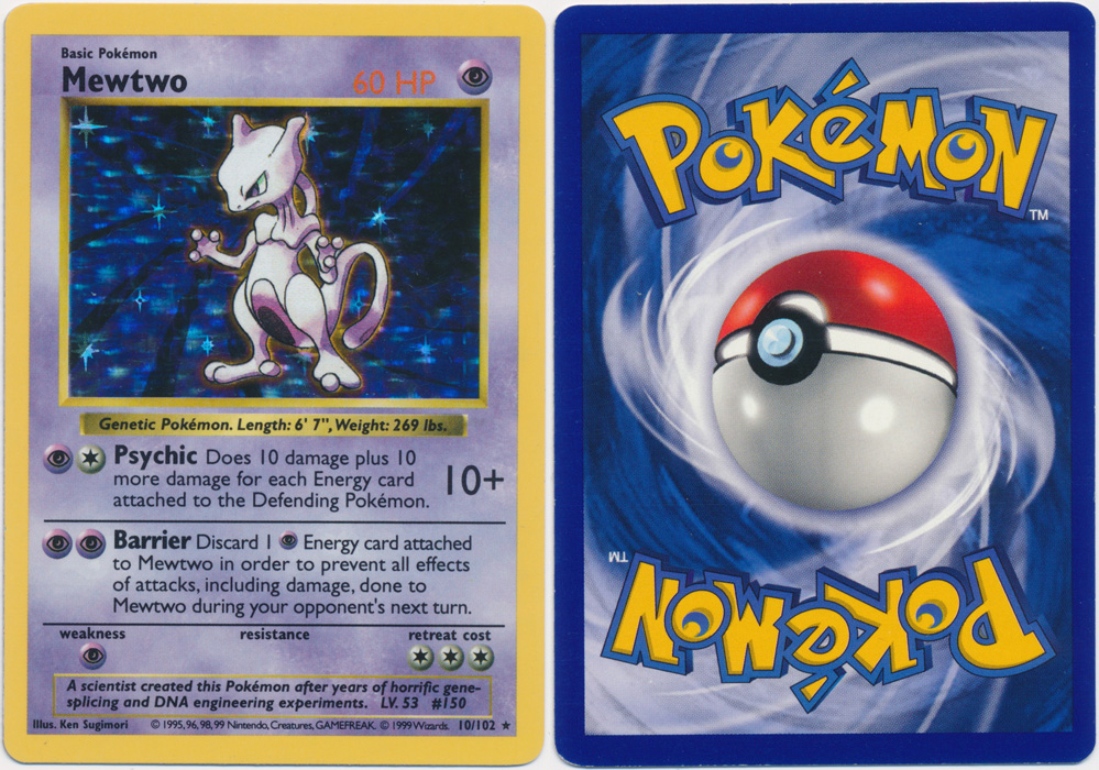 Unique image for Mewtwo - 10/102