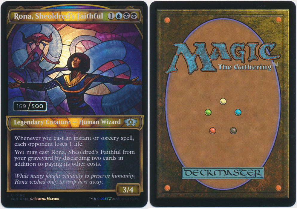Unique image for Rona, Sheoldred's Faithful (Serialized Foil)