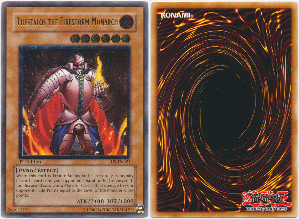 Unique image for Thestalos the Firestorm Monarch (Ultimate Rare)