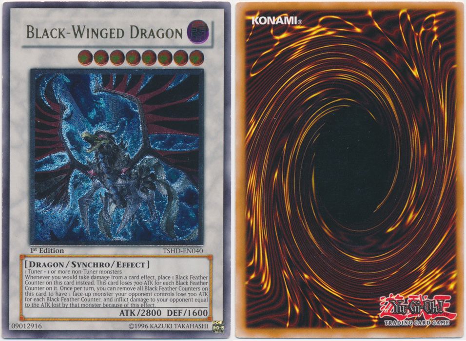 Unique image for Black-Winged Dragon (Ultimate Rare)