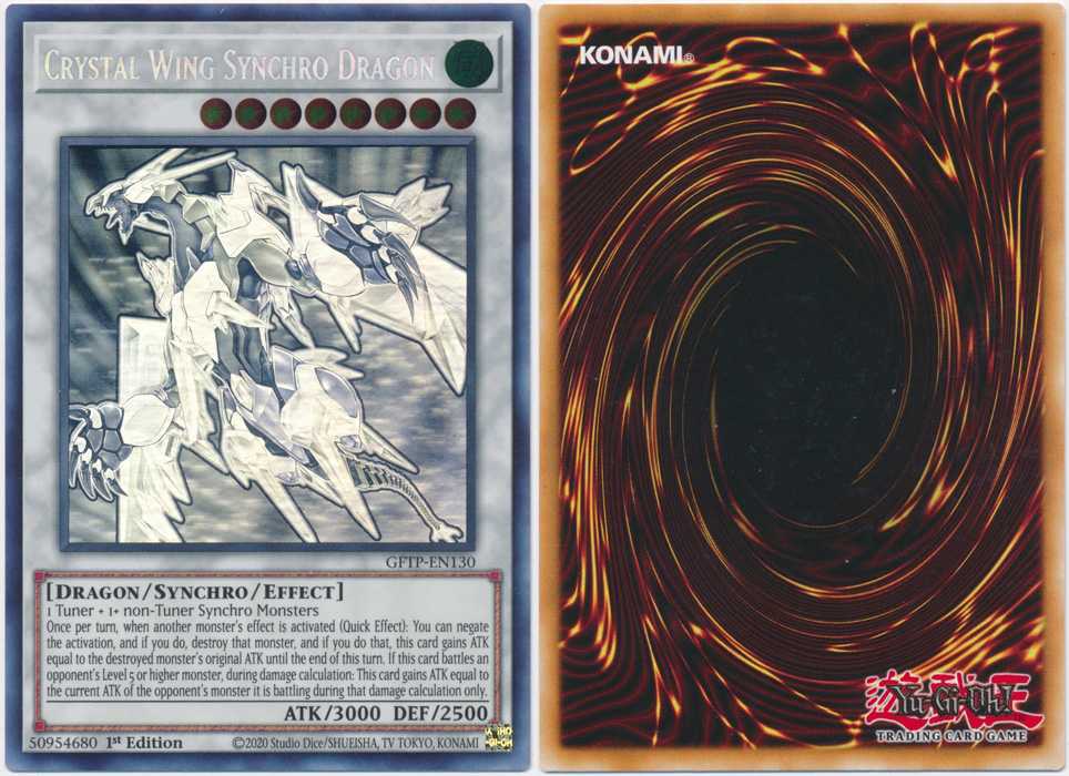 Unique image for Crystal Wing Synchro Dragon