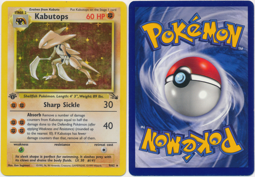 Unique image for Kabutops - 9/62