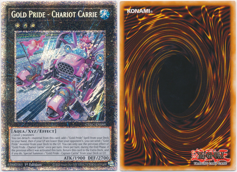 Unique image for Gold Pride - Chariot Carrie