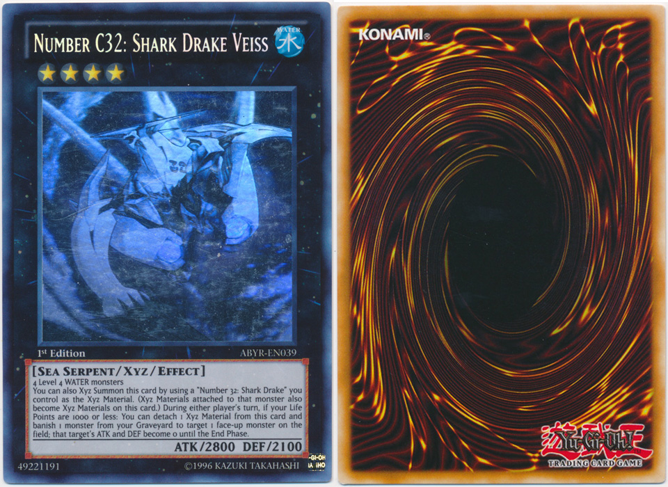 Unique image for Number C32: Shark Drake Veiss (Ghost Rare)