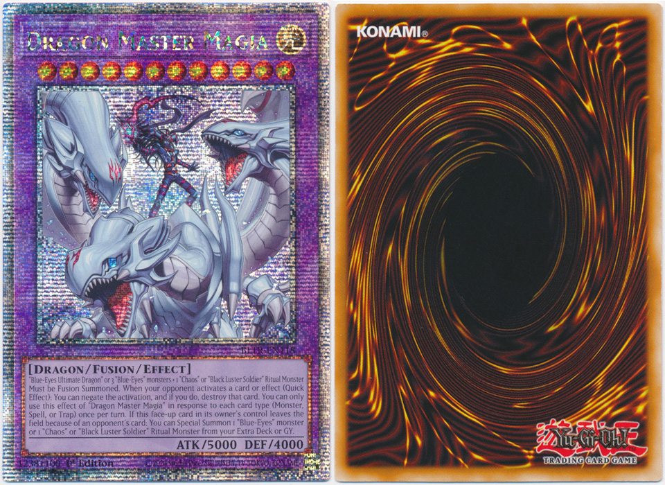 Unique image for Dragon Master Magia (Quarter Century Secret Rare)