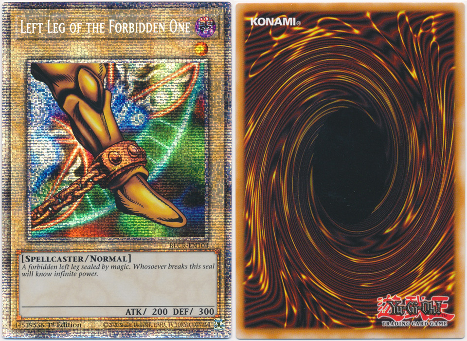Unique image for Left Leg of the Forbidden One