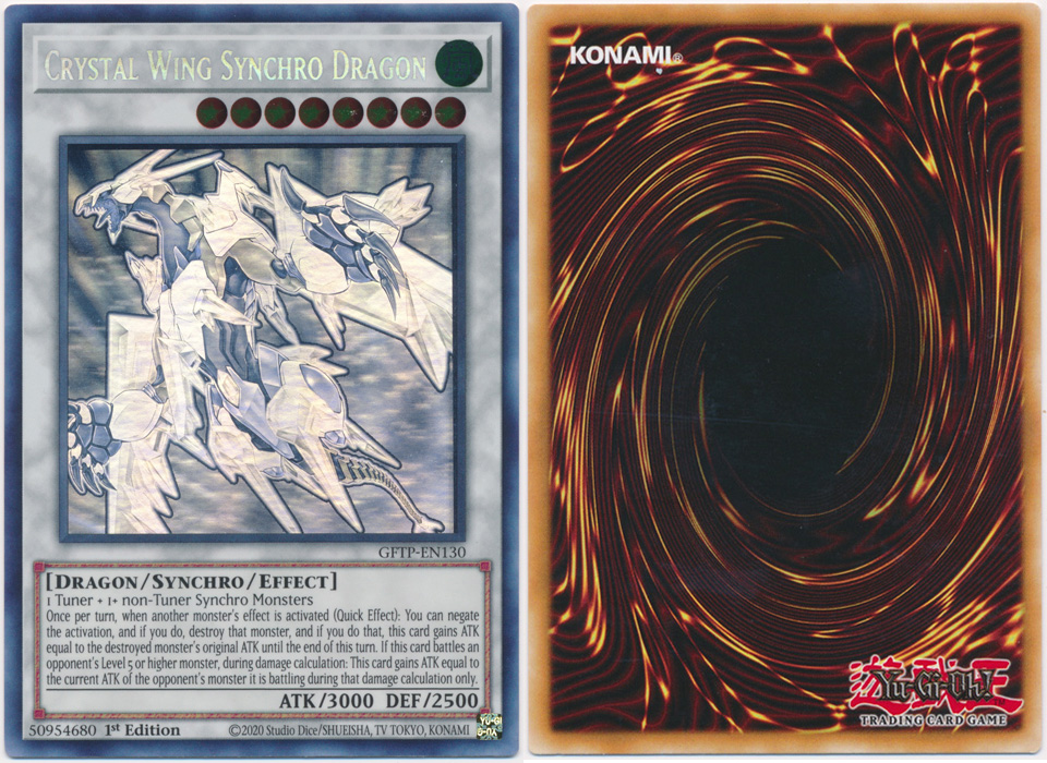 Unique image for Crystal Wing Synchro Dragon