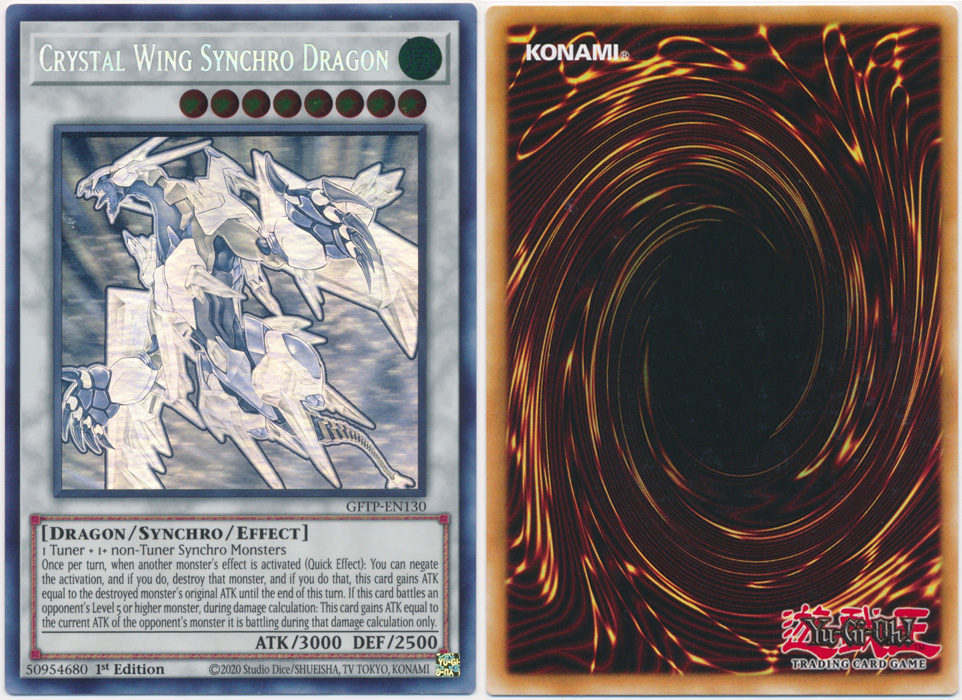 Unique image for Crystal Wing Synchro Dragon