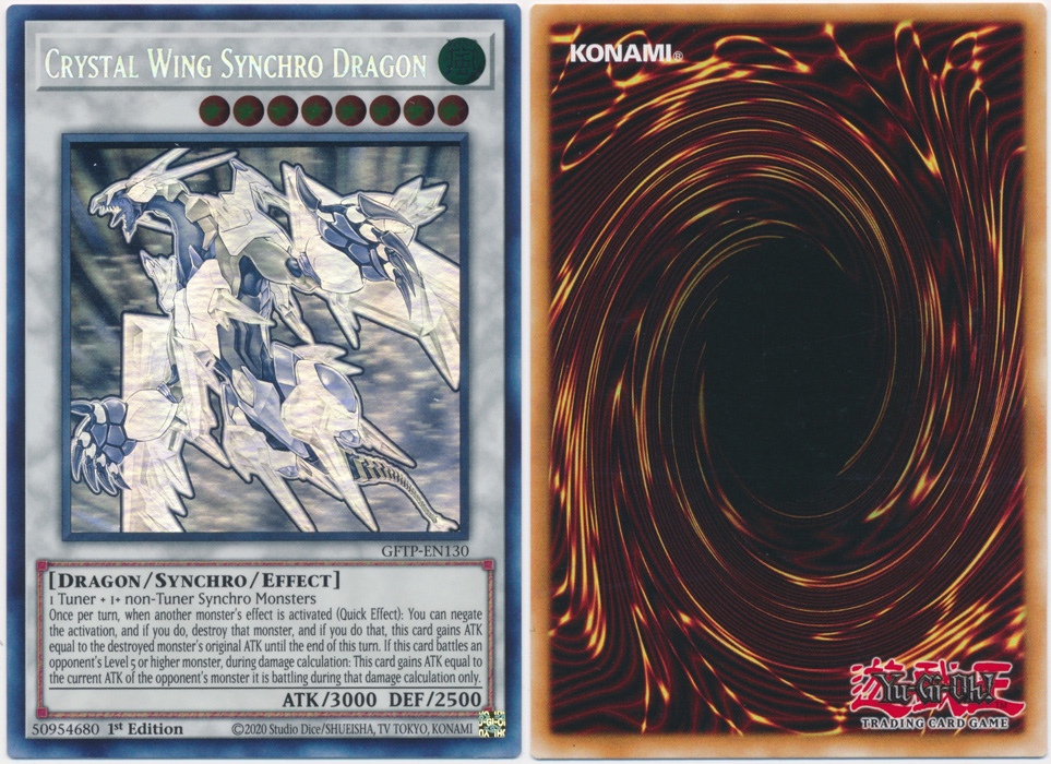 Unique image for Crystal Wing Synchro Dragon