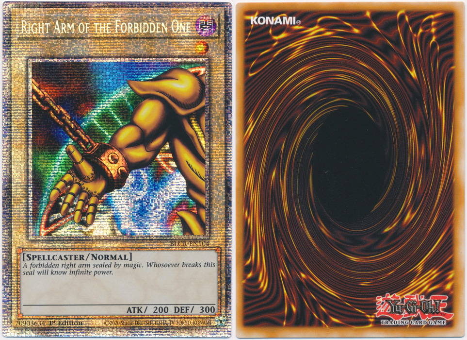 Unique image for Right Arm of the Forbidden One