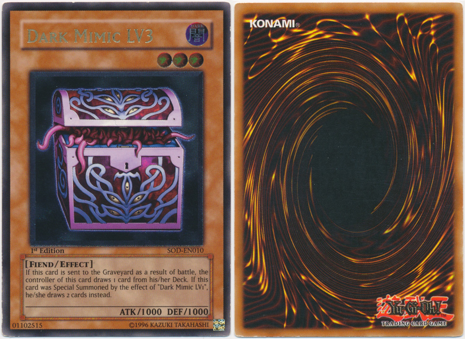 Unique image for Dark Mimic LV3 (Ultimate Rare)