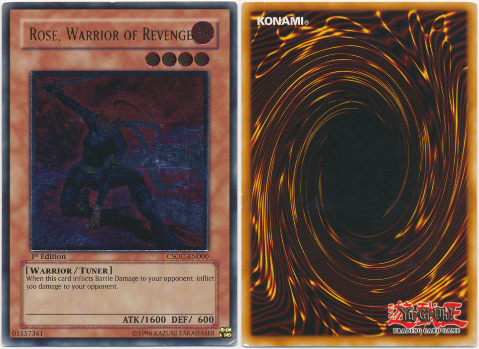 Unique image for Rose, Warrior of Revenge (Ultimate Rare)
