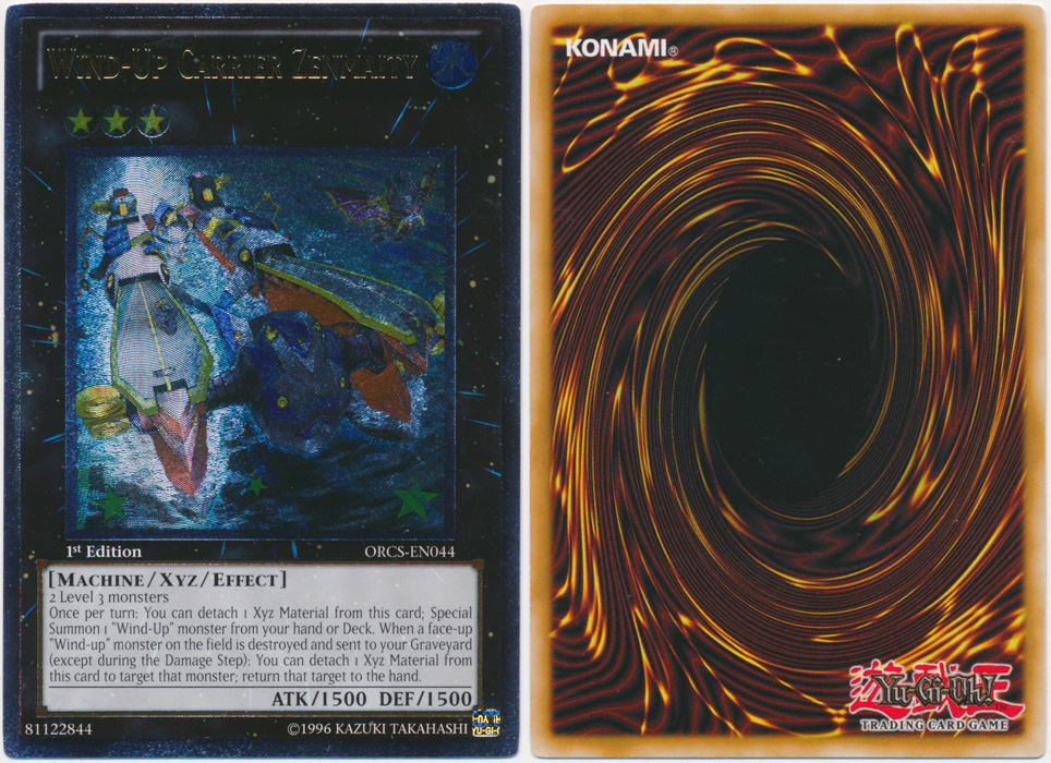 Unique image for Wind-Up Carrier Zenmaity (Ultimate Rare)