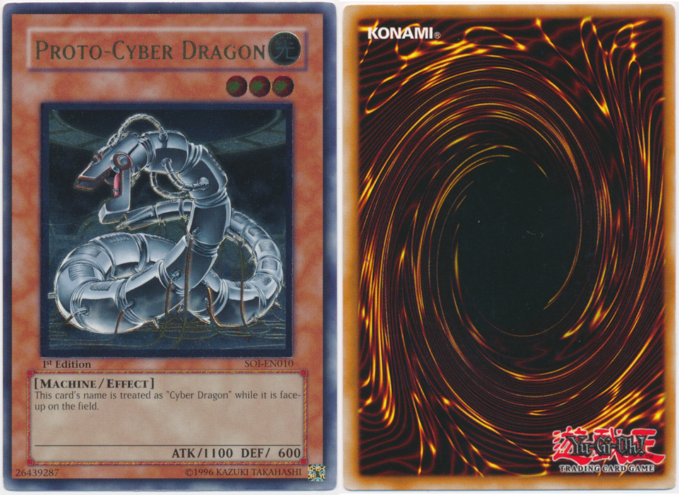Proto-Cyber Dragon [Ultimate Rare] SOI-EN010 Prices | YuGiOh
