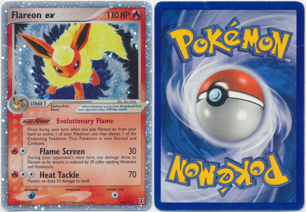 Flareon ex (108/113) [EX: Delta Species] main image 0