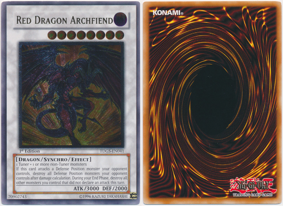 Unique image for Red Dragon Archfiend (Ultimate Rare)