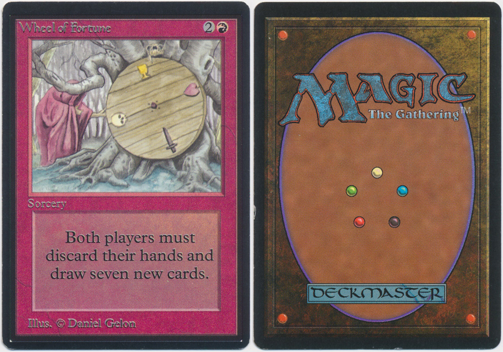 マジック：ザ・ギャザリング Wheel of Fortune 2ED Wheel of Fortune (Limited Edition Beta) | Magic: The Gathering