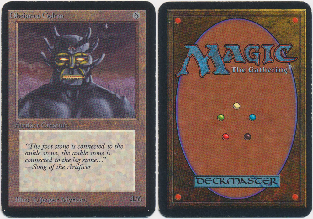 Unique image for Obsianus Golem