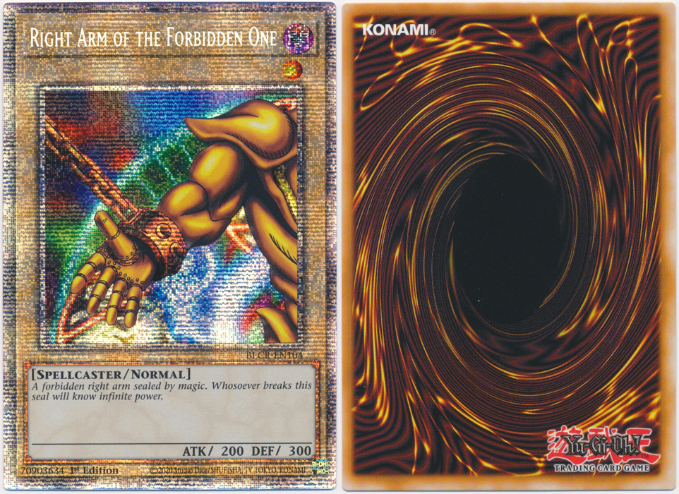 Unique image for Right Arm of the Forbidden One