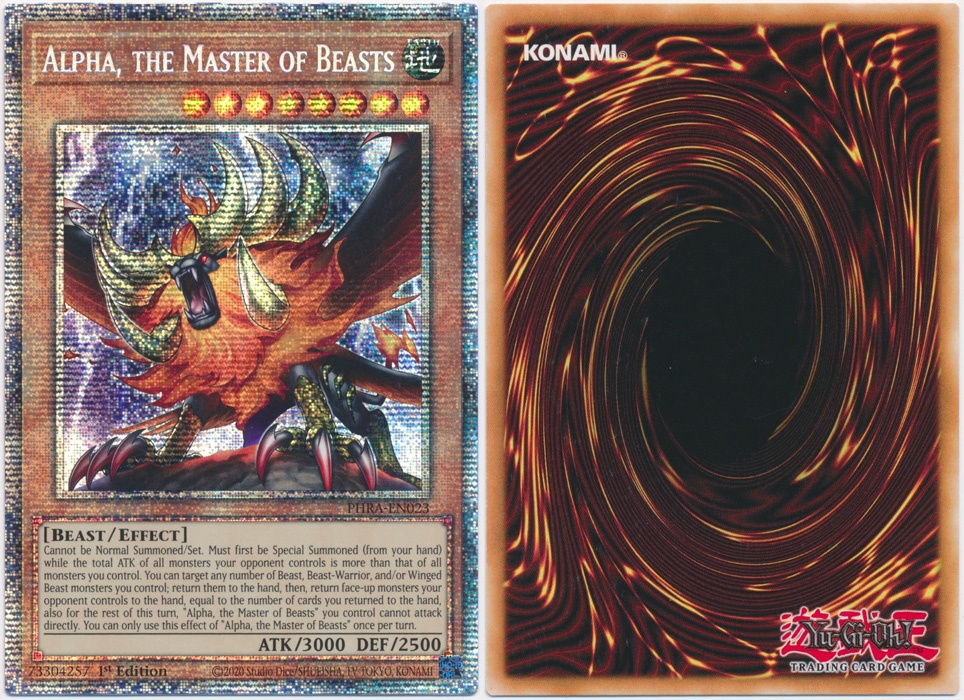 Unique image for Alpha, the Master of Beasts