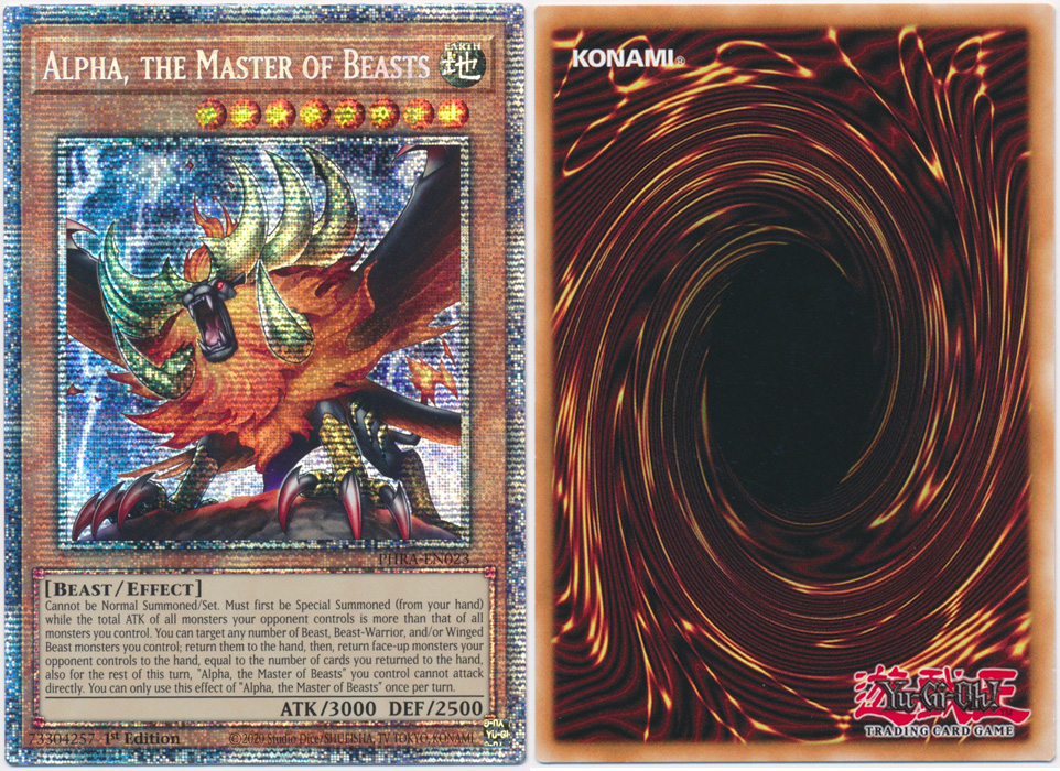 Unique image for Alpha, the Master of Beasts