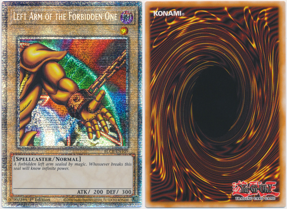 Amazon.com: YU-GI-OH! - Left Arm of The Forbidden One (YGLD