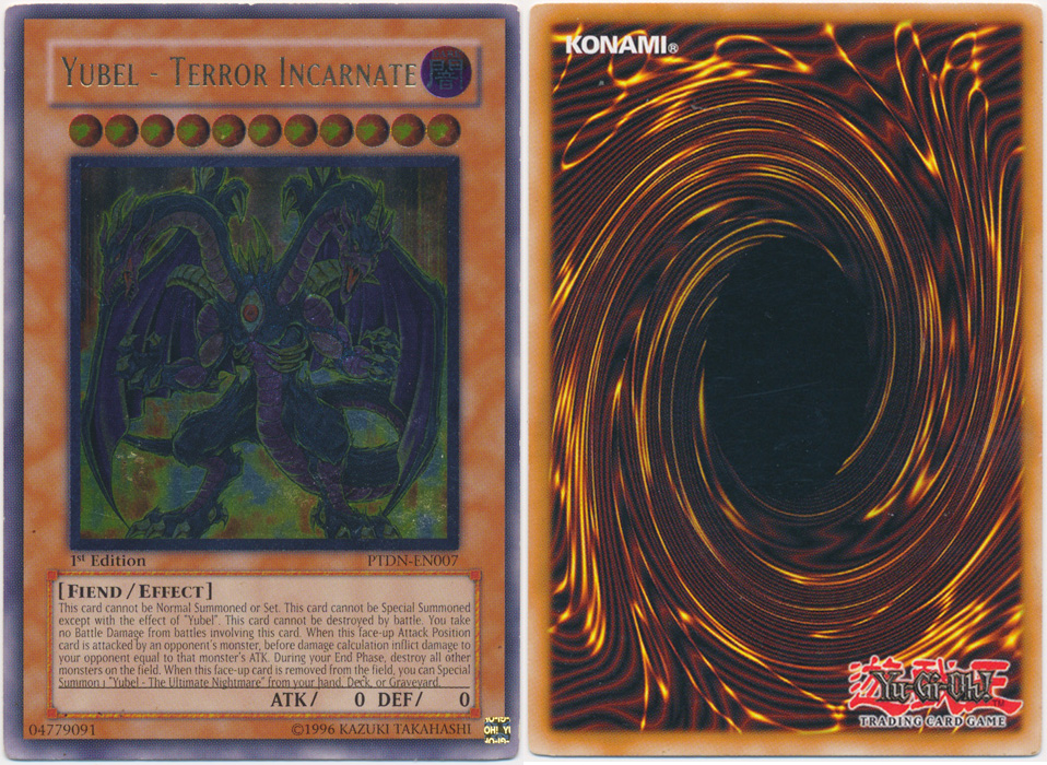Unique image for Yubel - Terror Incarnate (Ultimate Rare)
