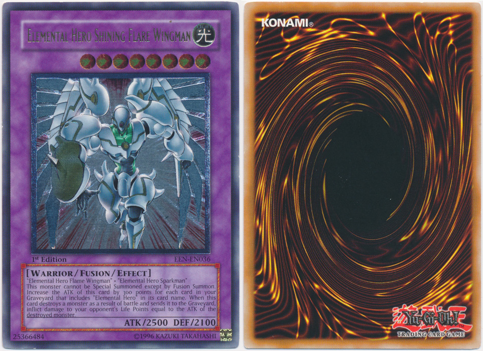 Unique image for Elemental Hero Shining Flare Wingman (Ultimate Rare)