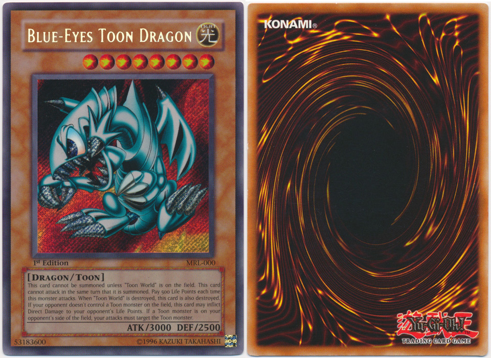 Unique image for Blue-Eyes Toon Dragon