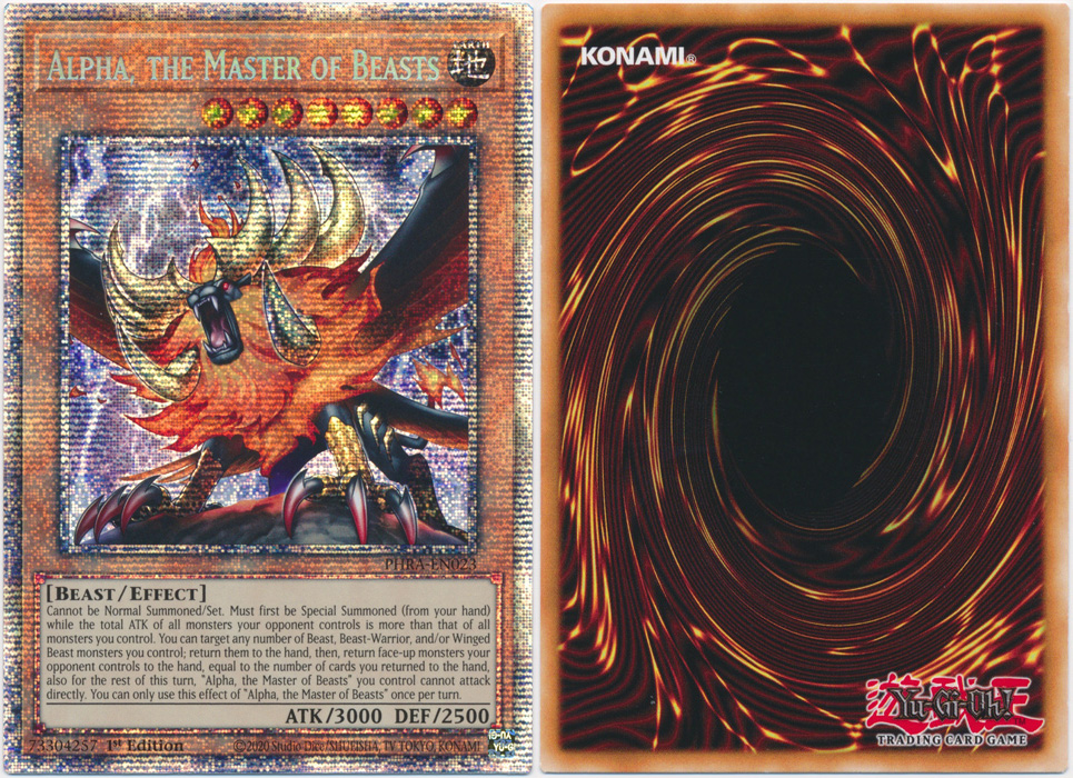 Unique image for Alpha, the Master of Beasts