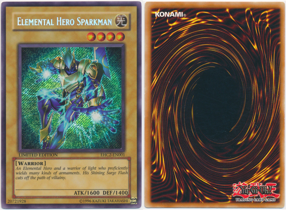 Unique image for Elemental Hero Sparkman