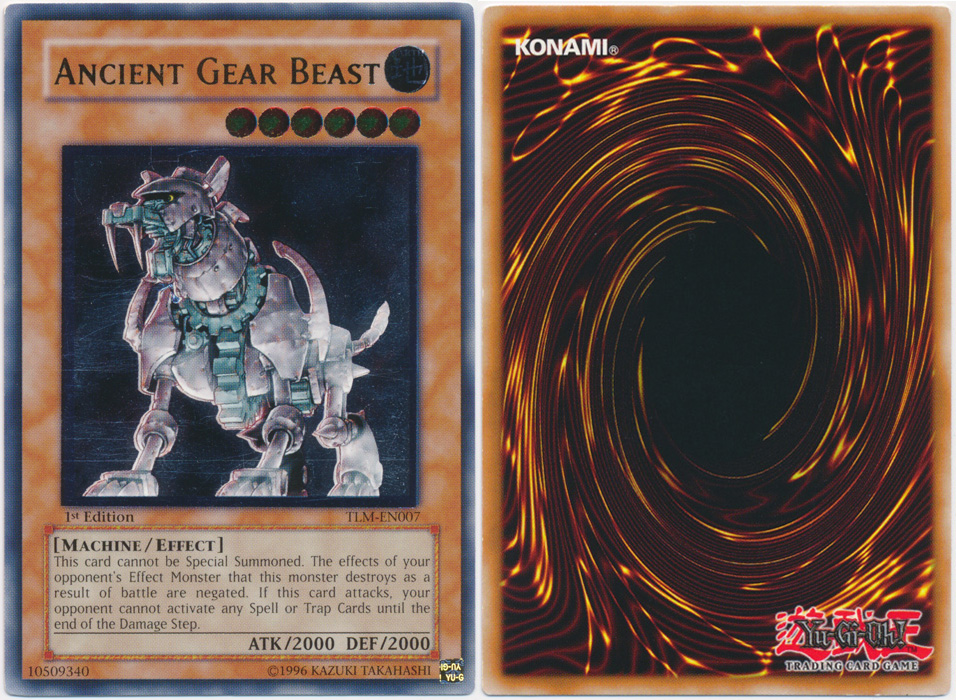 Unique image for Ancient Gear Beast (Ultimate Rare)