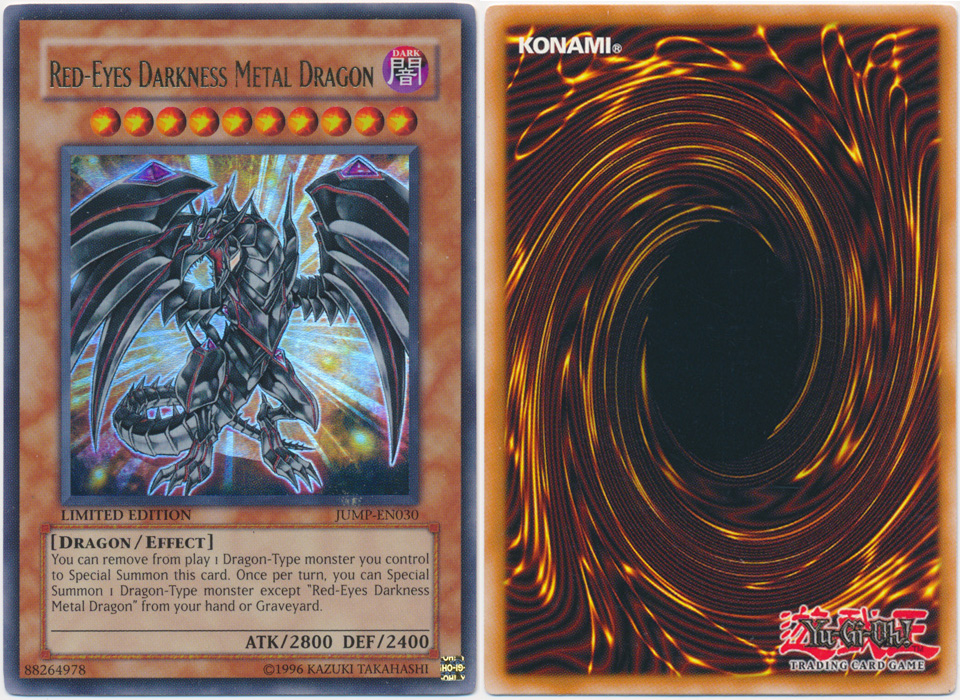 Unique image for Red-Eyes Darkness Metal Dragon