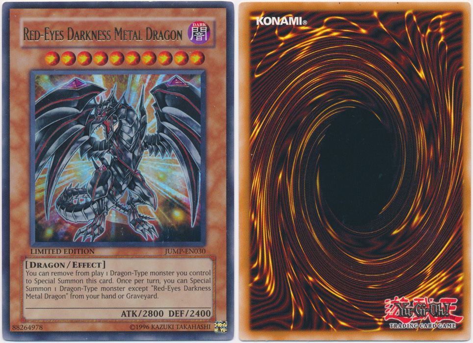 Unique image for Red-Eyes Darkness Metal Dragon