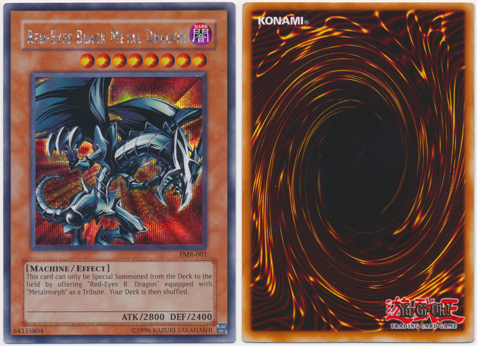 Unique image for Red-Eyes Black Metal Dragon