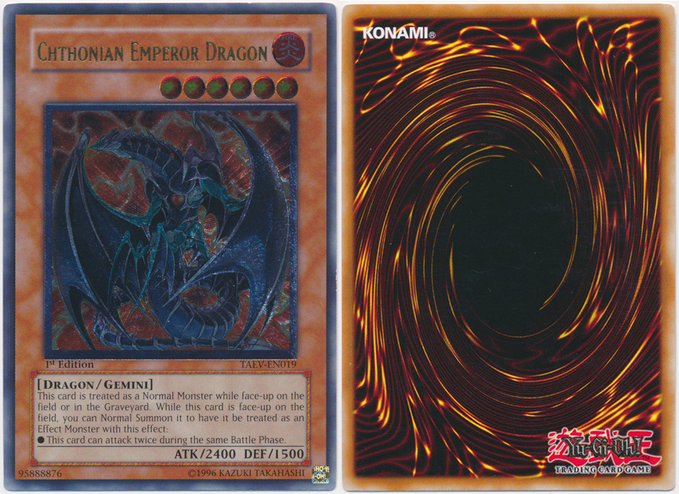 Unique image for Chthonian Emperor Dragon (Ultimate Rare)