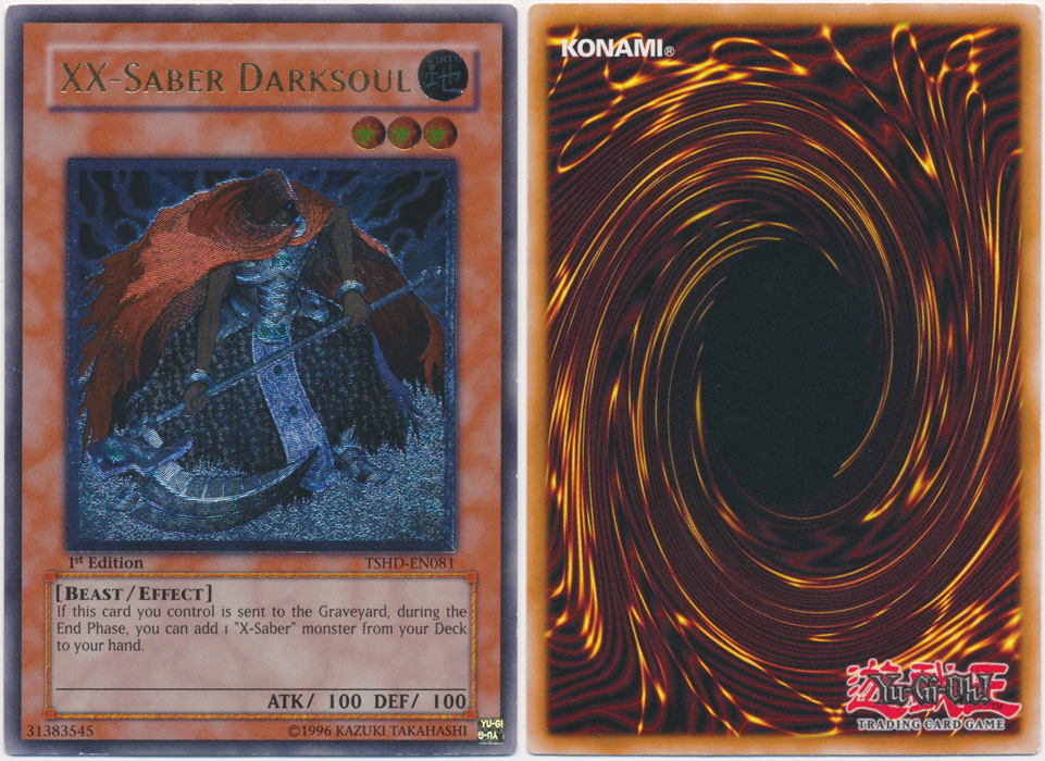 Unique image for XX-Saber Darksoul (Ultimate Rare)
