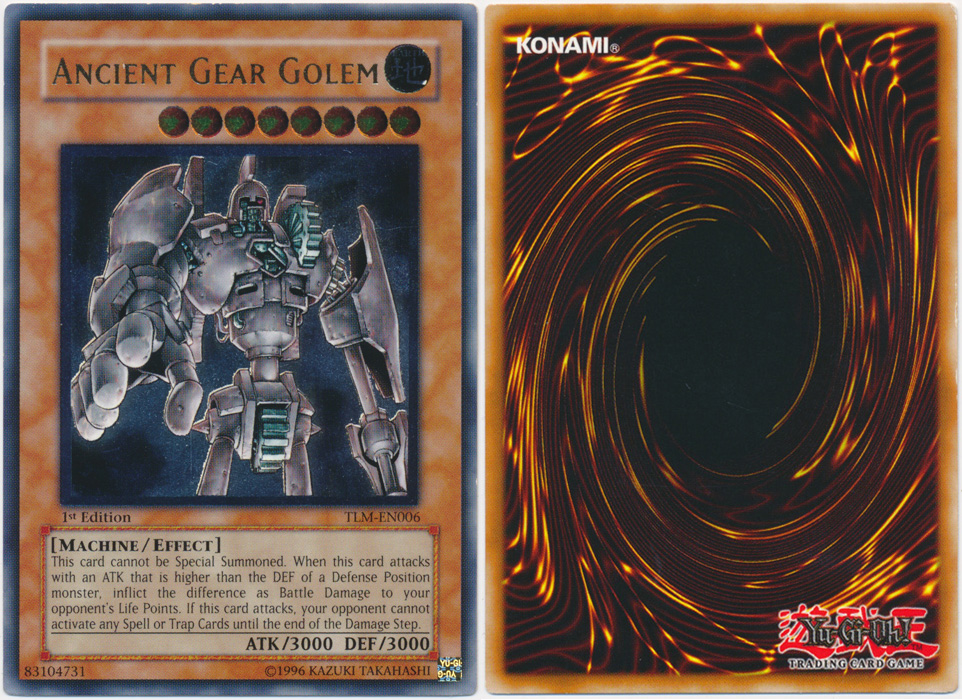 Unique image for Ancient Gear Golem (Ultimate Rare)