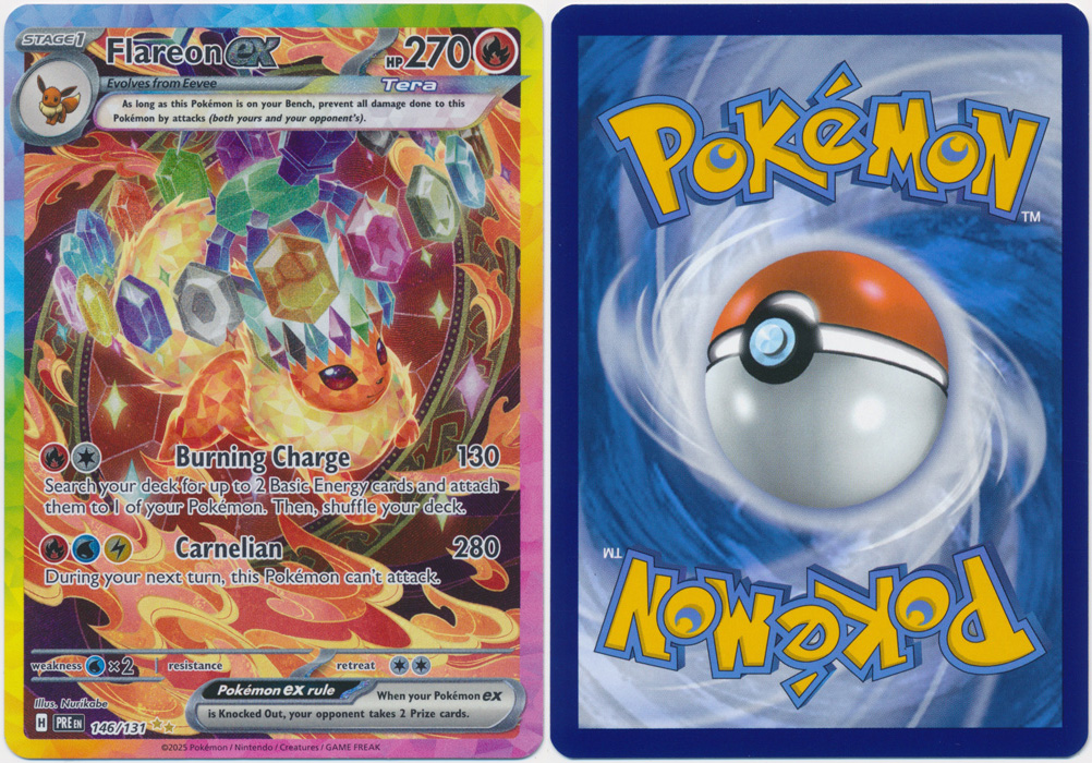 Flareon ex (Alt Full Art) - 146/131 Flareon ex (Alt Full Art) - 146/131